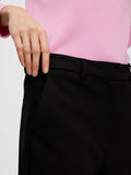 Myla Hw Wide Pant - Black