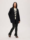 Myla Ls Relaxed Blazer - Black