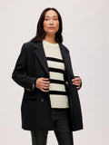 Myla Ls Relaxed Blazer - Black