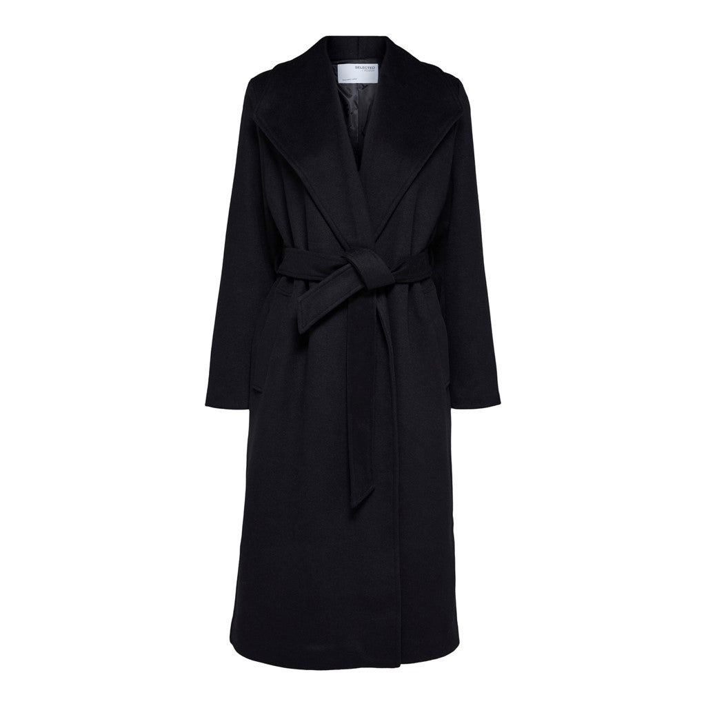 Rosa Wool Coat - Black