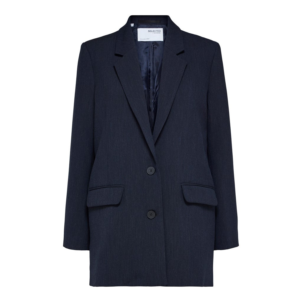 Rita LS Blazer - Dark Sapphire