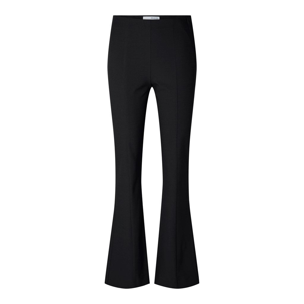 Eliana MW Slim Flared Pant - Black