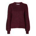 Mola Mia Ls Knit O-Neck - Windsor Wine