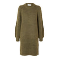 Mola Mia Ls Knit Dress - Dusky Green