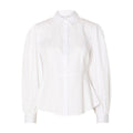 Vivi LS Fitted Shirt B - Snow White