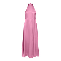 Regina Halterneck Ankle Dress B - Rosebloom