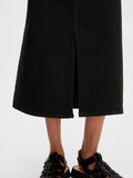 Selected Femme Krista-Gerda HW Denim Maxikjol - Black Denim