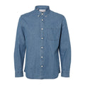 Regrick-Denim-New Shirt Ls W - Medium Blue Denim
