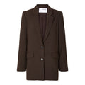 Rita LS Relaxed Blazer - Java Melange