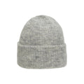 Maline Knit Beanie - Light Grey Melange