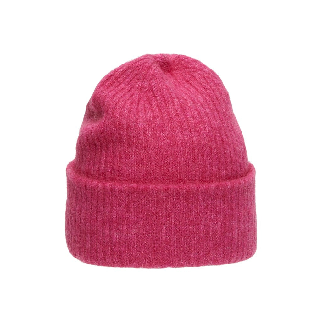 Maline Knit Beanie - Fuchsia Purple