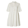 Elisa 2/4 Short Shirt Dress EX - Snow White