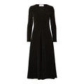 Rue LS Midi Glitter Dress - Black