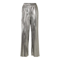 Naline Tinni HW Relaxed Pant - Silver