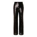 Alaia HW Long Sequins Pant - Black