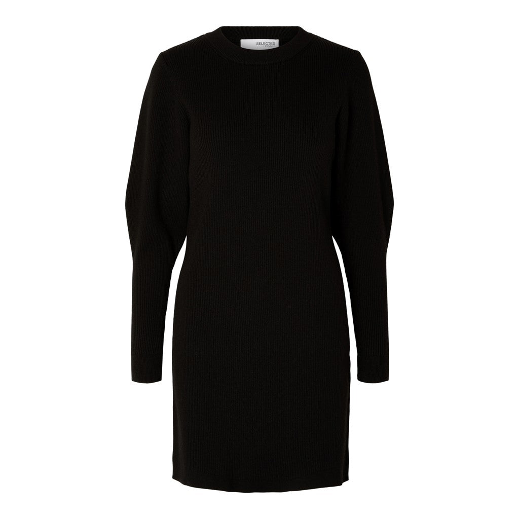 Mirabel LS Knit Dress - Black