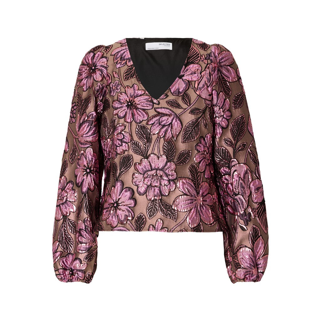 Paula Pink Lavender 3/4 Top - Pink Lavender