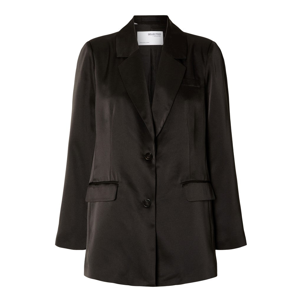 Tasja LS Relaxed Blazer - Black