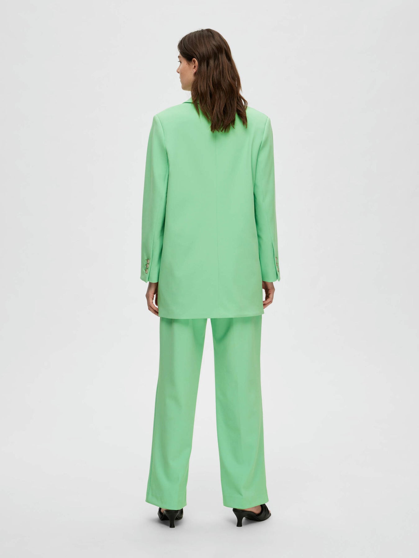 New Myla Ls Relaxed Blazer - Absinthe Green