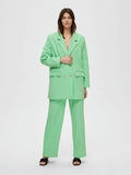New Myla Ls Relaxed Blazer - Absinthe Green