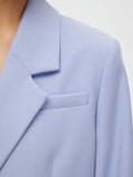 New Myla Ls Relaxed Blazer - Blue Heron