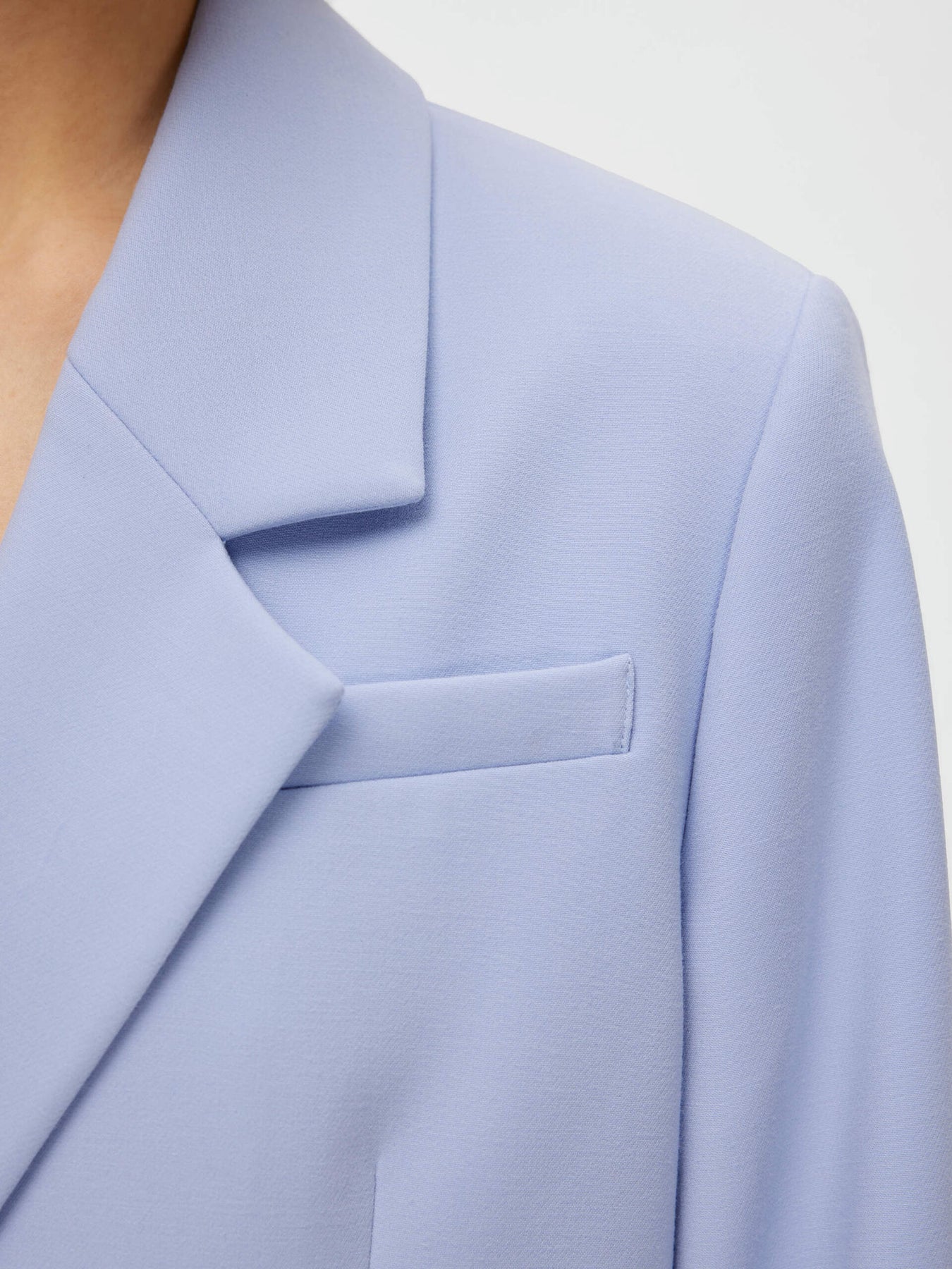 New Myla Ls Relaxed Blazer - Blue Heron