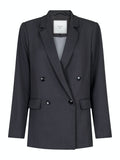 Jay Melange Blazer - Dark Grey