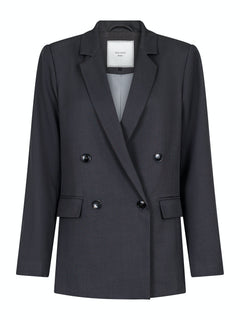 Jay Melange Blazer - Dark Grey