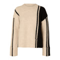 Alva LS O-Neck Knit - Birch Black