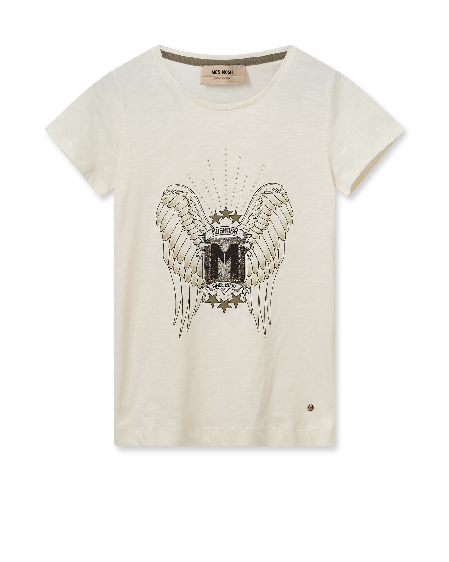 Selini O-SS Tee - Ecru