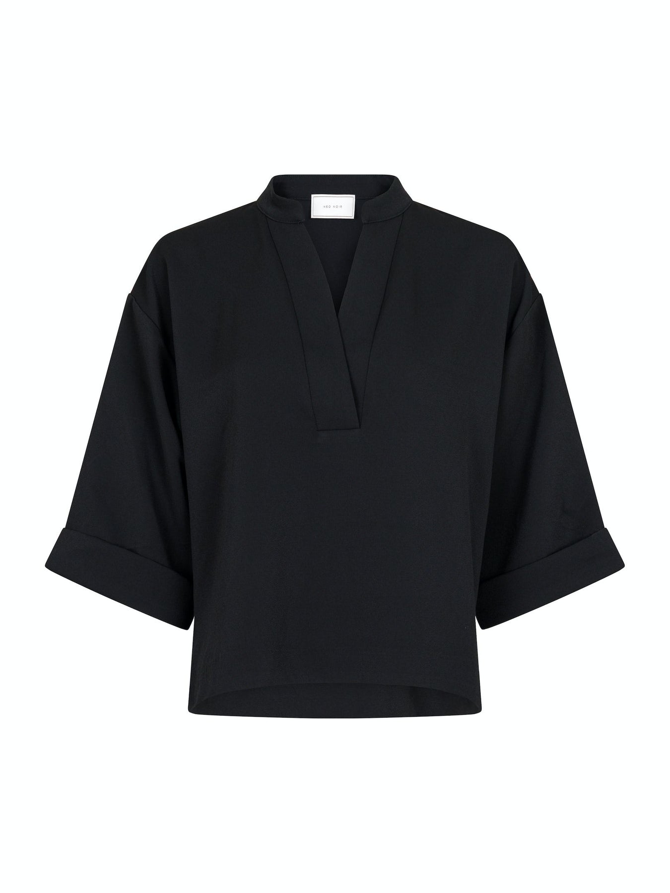 Luma Crepe Blouse - Black