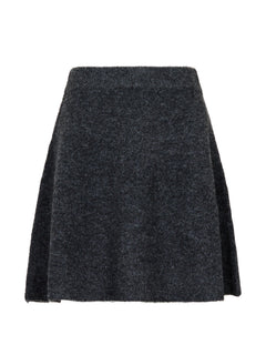 Gisa Knit Skirt - Antracit