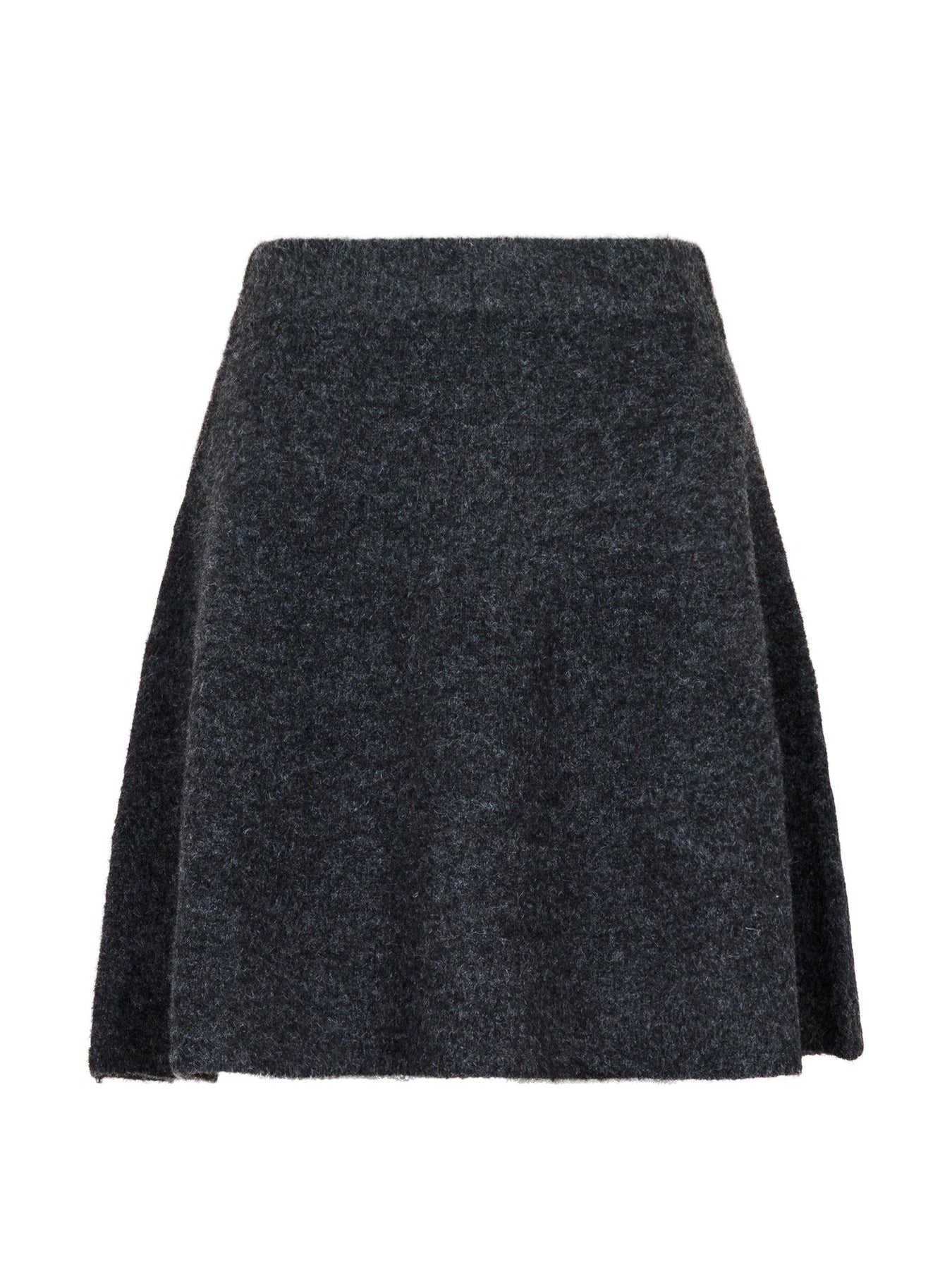 Gisa Knit Skirt - Antracit
