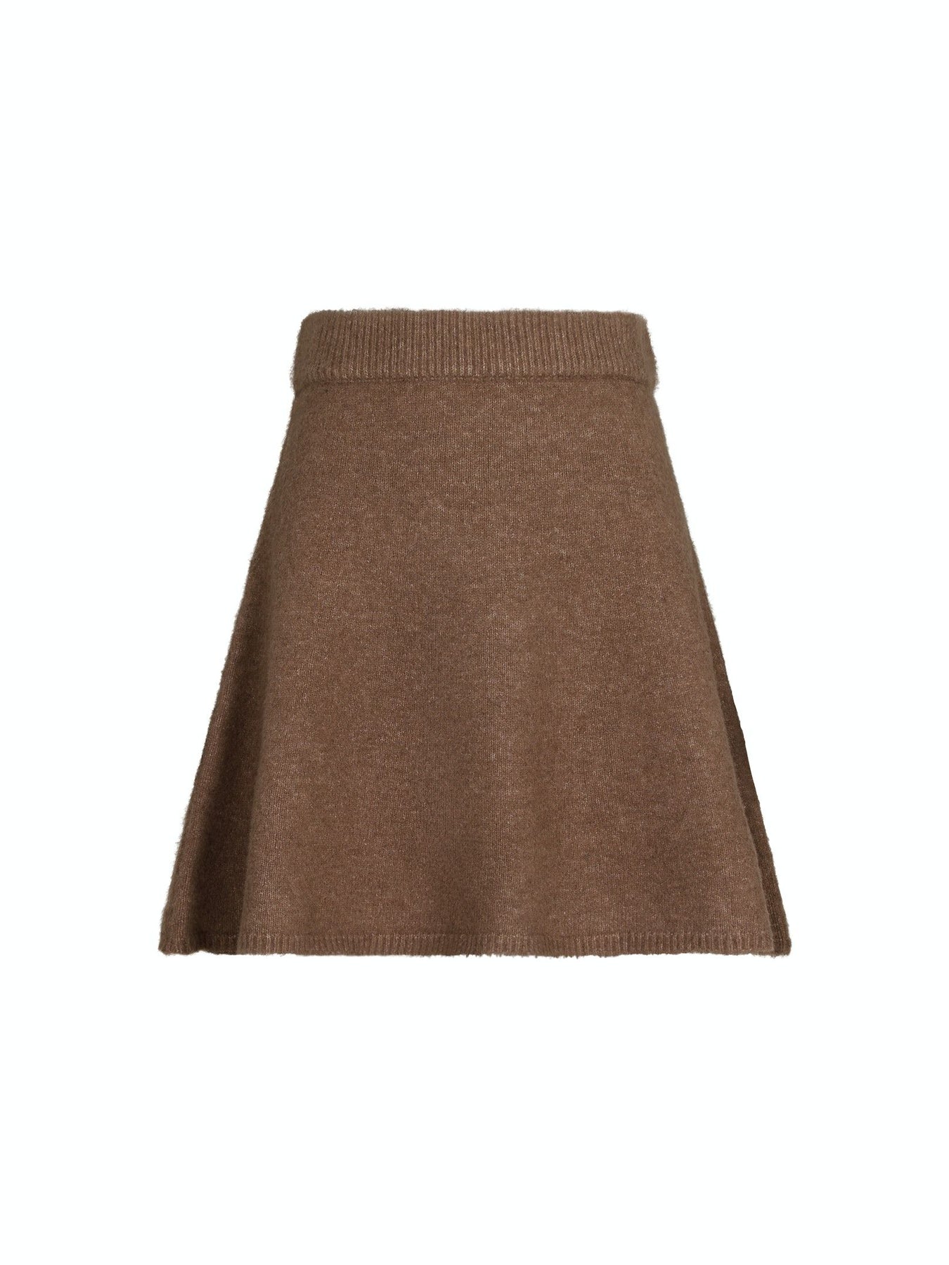 Gisa Knit Skirt - Dusty Brown