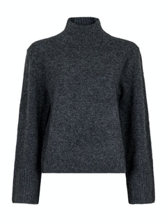 Kiara Knit Blouse - Antracit