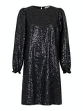 Isobel Sequins Dress - Svart