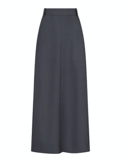 Vipse Melange Skirt - Dark Grey