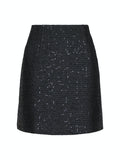 Helmine Sequins Skirt - Black