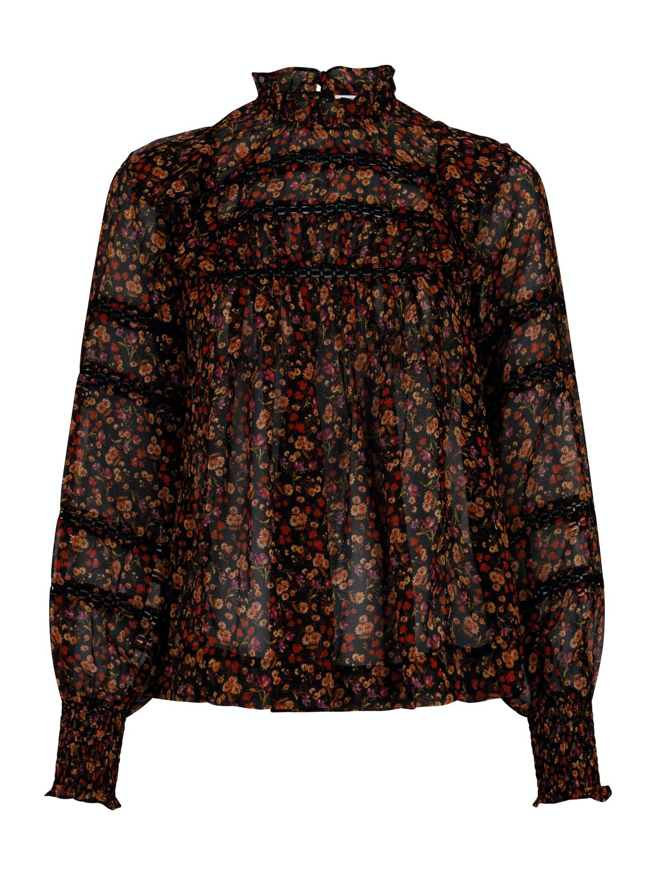 Harmon Garden Blouse - Black