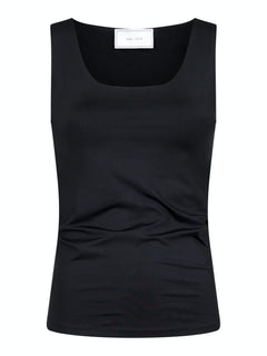 Sophia Jersey Top - Black