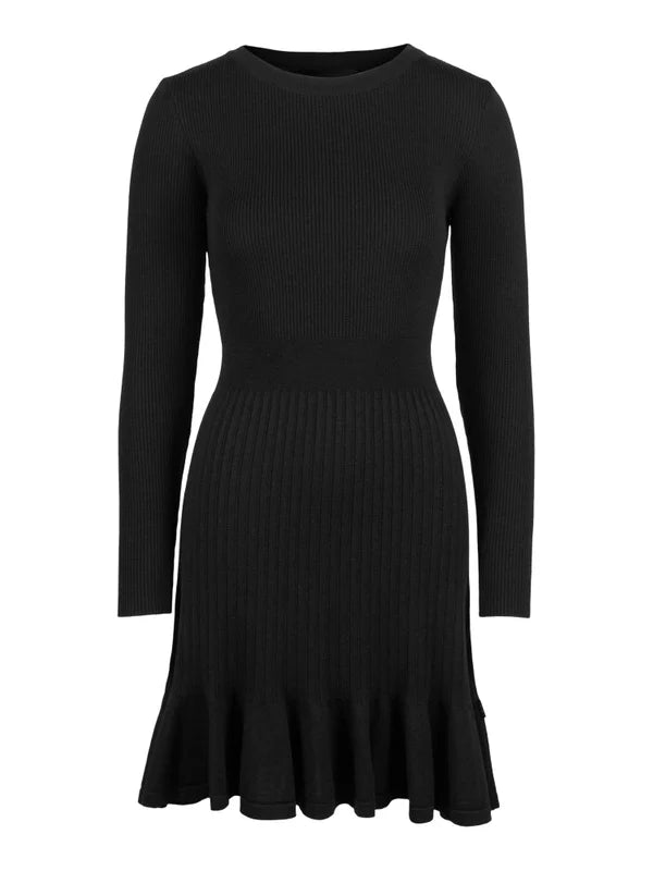 Oline Merino Dress - Svart