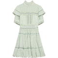 Iro Mini Lace Dress - Pistachio