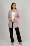 Jaida Blazer - Orchid Chk