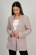 Jaida Blazer - Orchid Chk