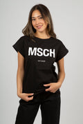 Alva Organic MSCH STD Tee - Black/White