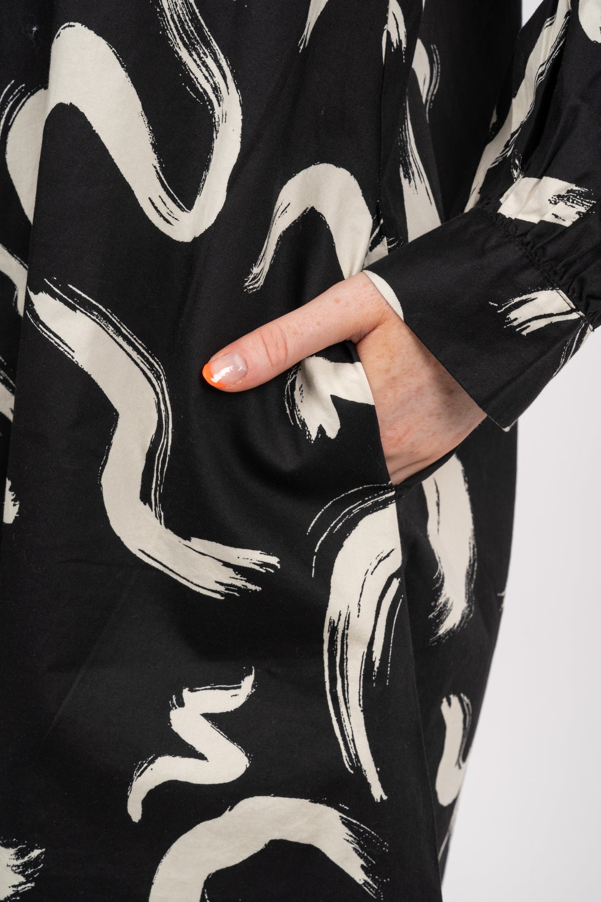 Petronia Shirt Dress - Birch Stroke