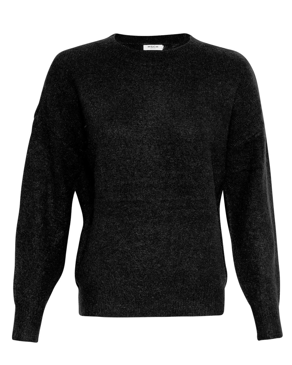 Femme Mohair O Pullover - Black Beauty