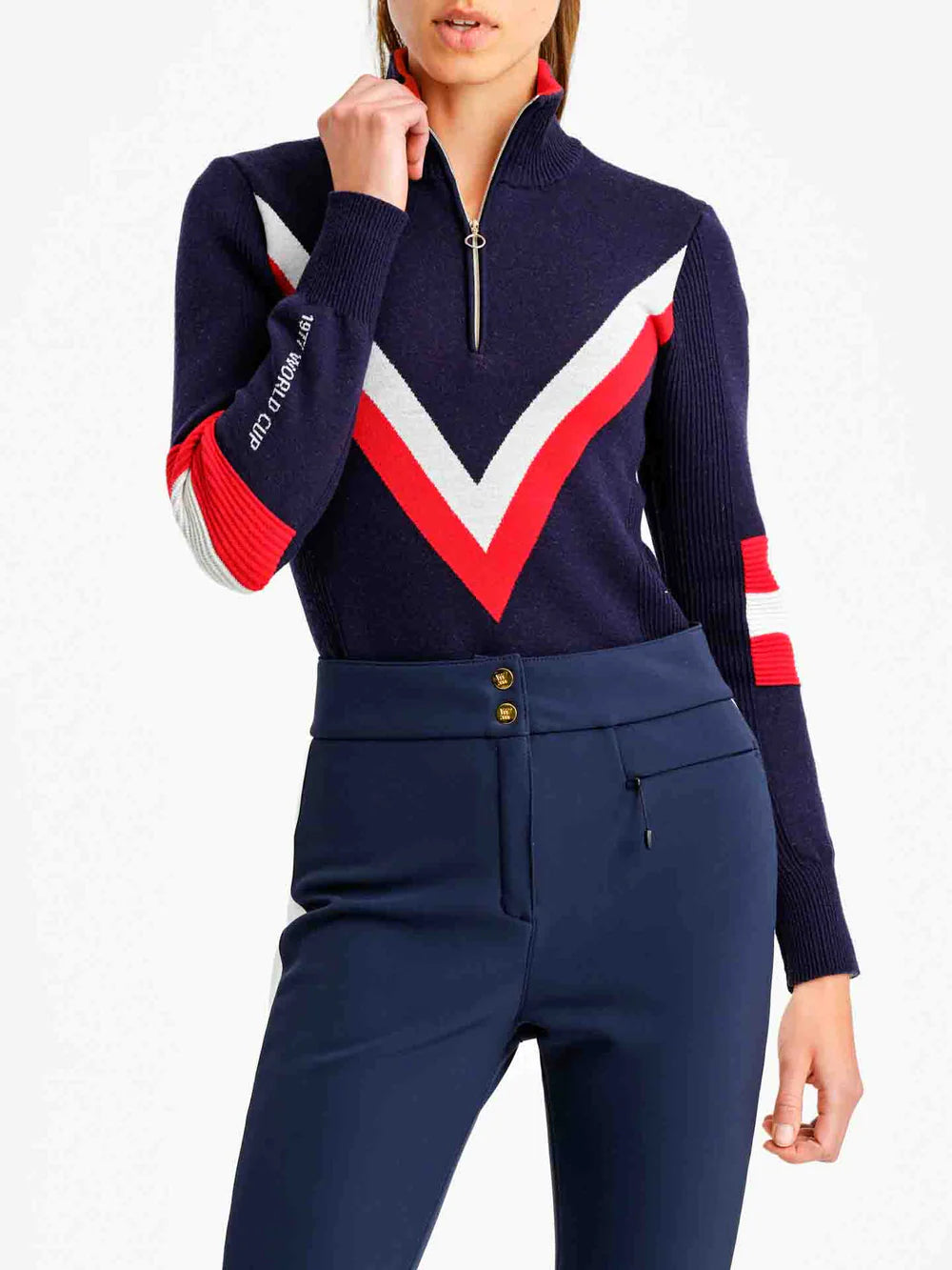 Hafjell Zip Up Women - Flag
