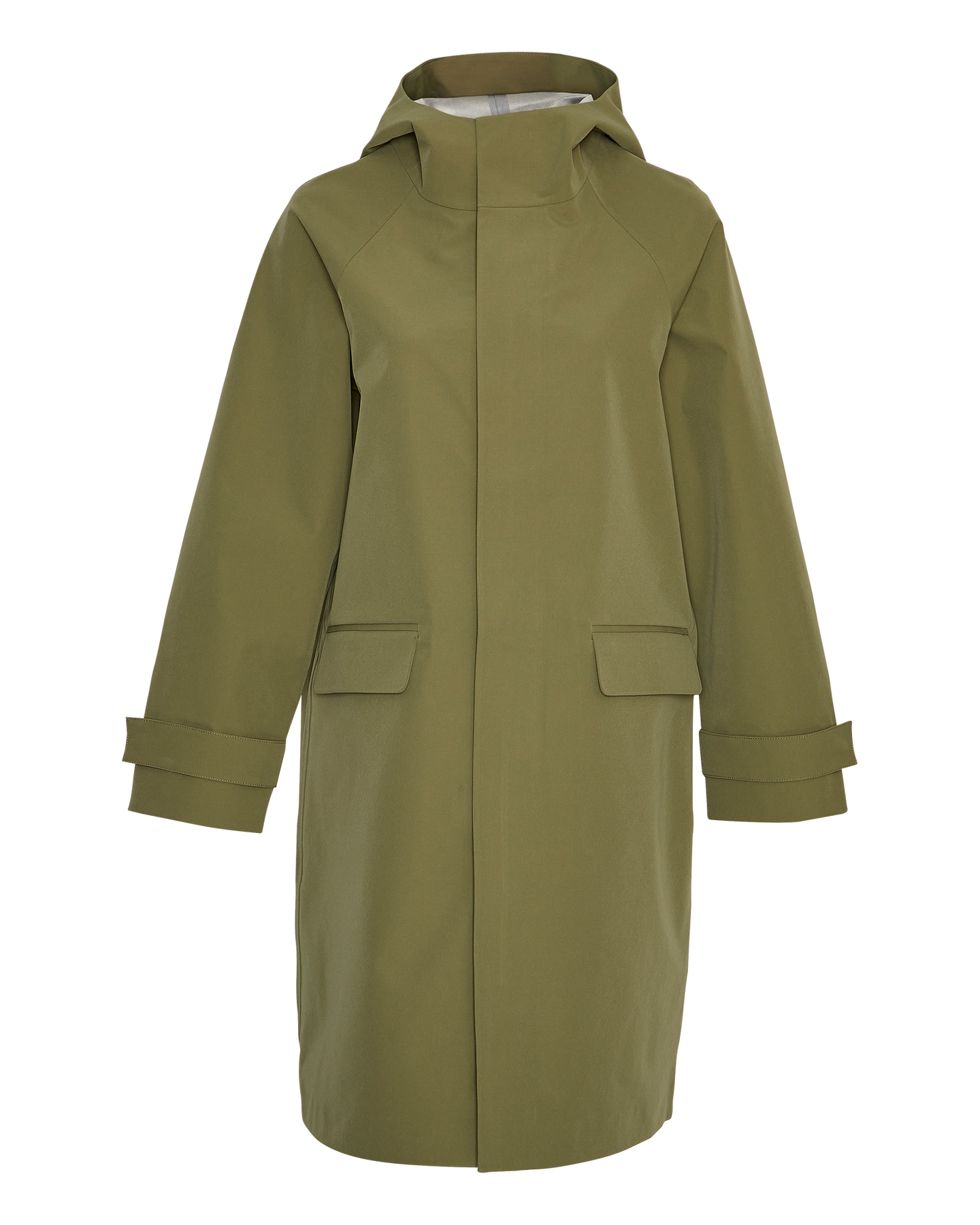 Malan Hood Raincoat - Four Leaf Clove