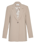 Barbine Slit Blazer - Trench Coat
